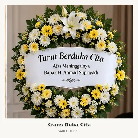 Krans Bunga Duka Ternate